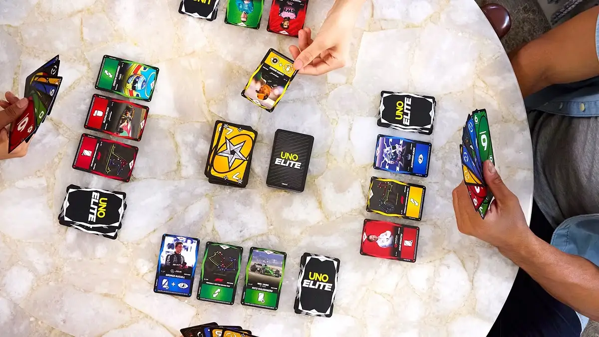 Anuncian el juego oficial de UNO de la Fórmula 1