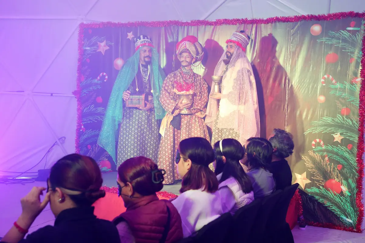 El Domo Sensorial “Sintamos la Navidad” recibe a los Reyes Magos en el Zócalo