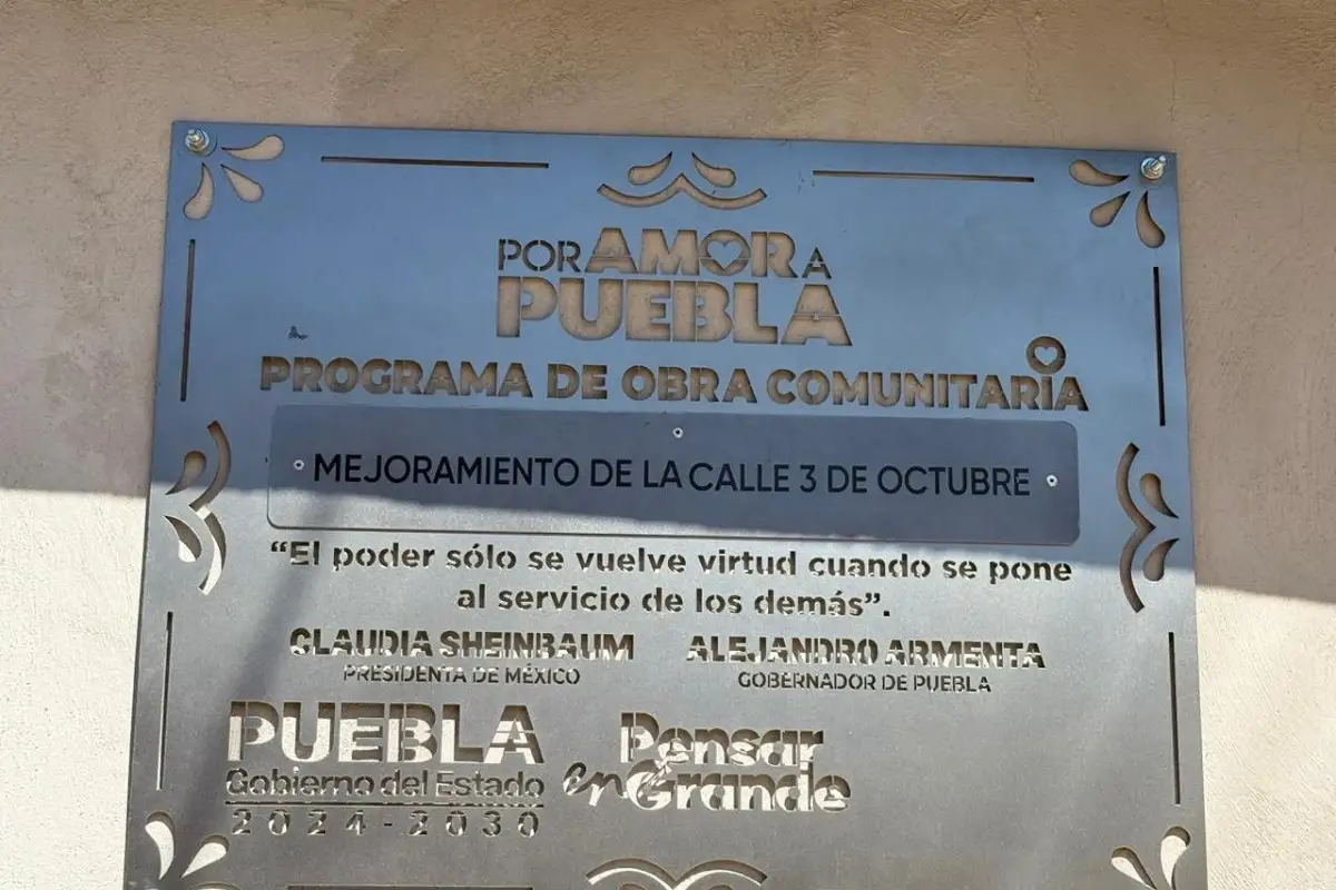 A Puebla la dejaron caer, pero con Obra Comunitaria podemos resolver los problemas, afirma Laura Artemisa