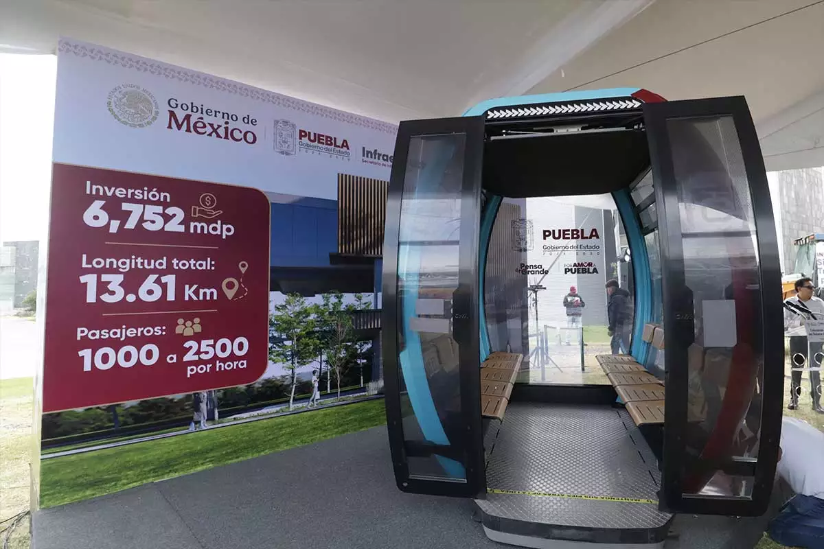 Este será el recorrido del Cablebús de Puebla: estaciones y líneas 1 Así se verá el Cablebús de Puebla