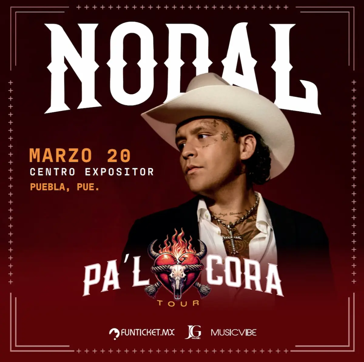 Christian Nodal volverá a Puebla en 2026: Cuándo y dónde?