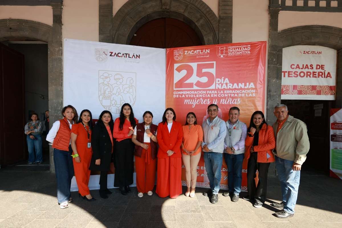 Con jornada de atención a las mujeres, Gobierno de Zacatlán conmemora el Día Naranja