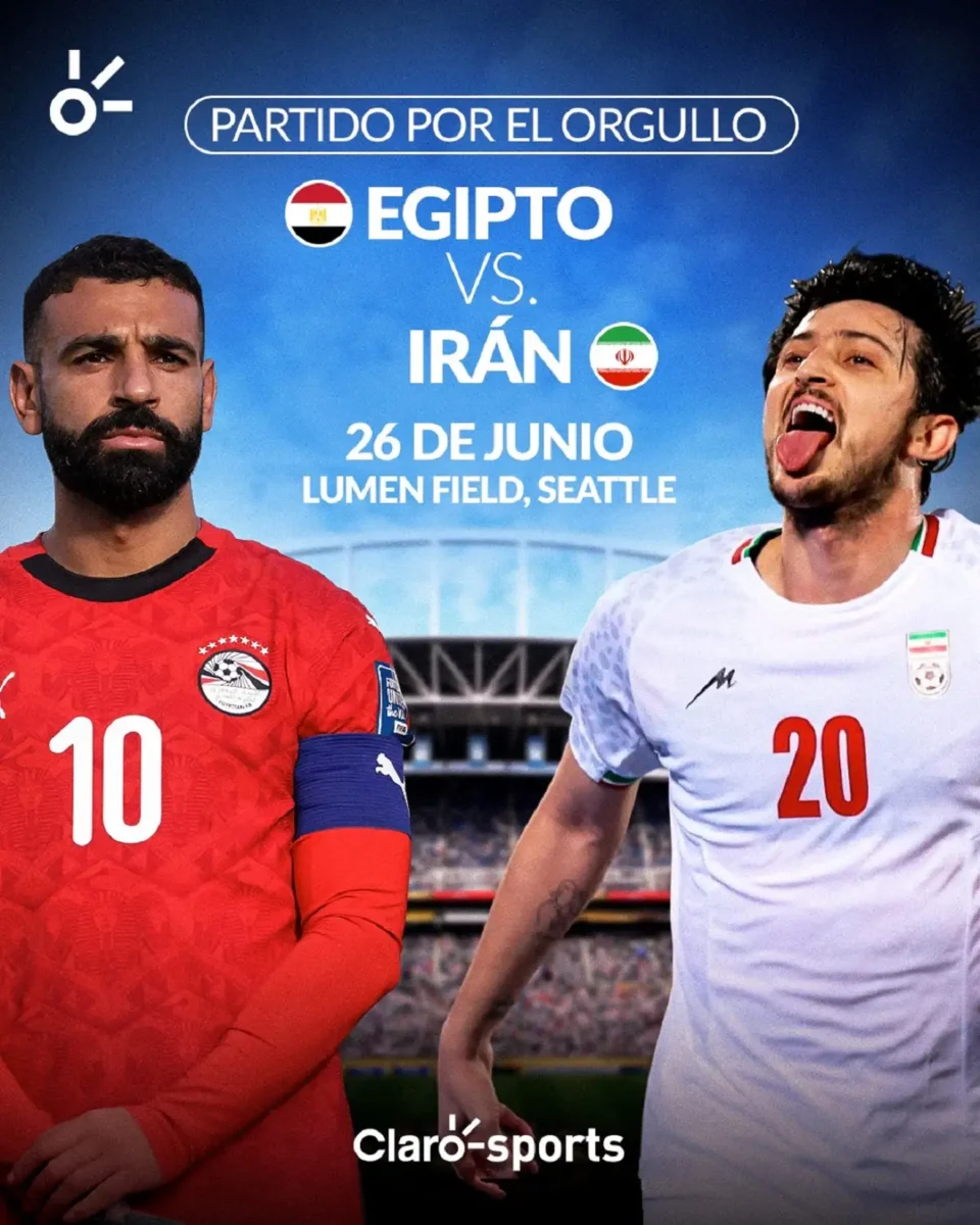 Egipto vs Irán será el “Partido del Orgullo LGBT+” en el Mundial 2026