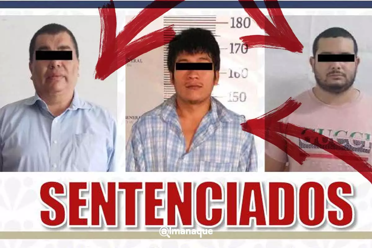 Ellos son los tres sentenciados a 60 años de cárcel por el feminicidio de Cecilia Monzón