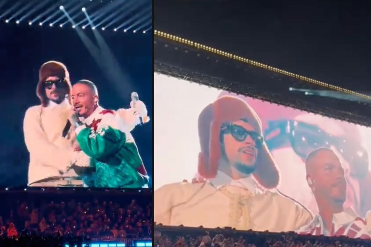 Los mejores videos de la reconciliación de Bad Bunny con J Balvin; cantan juntos en el Estadio GNP1