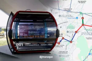 Este será el mapa del Cablebús de Puebla