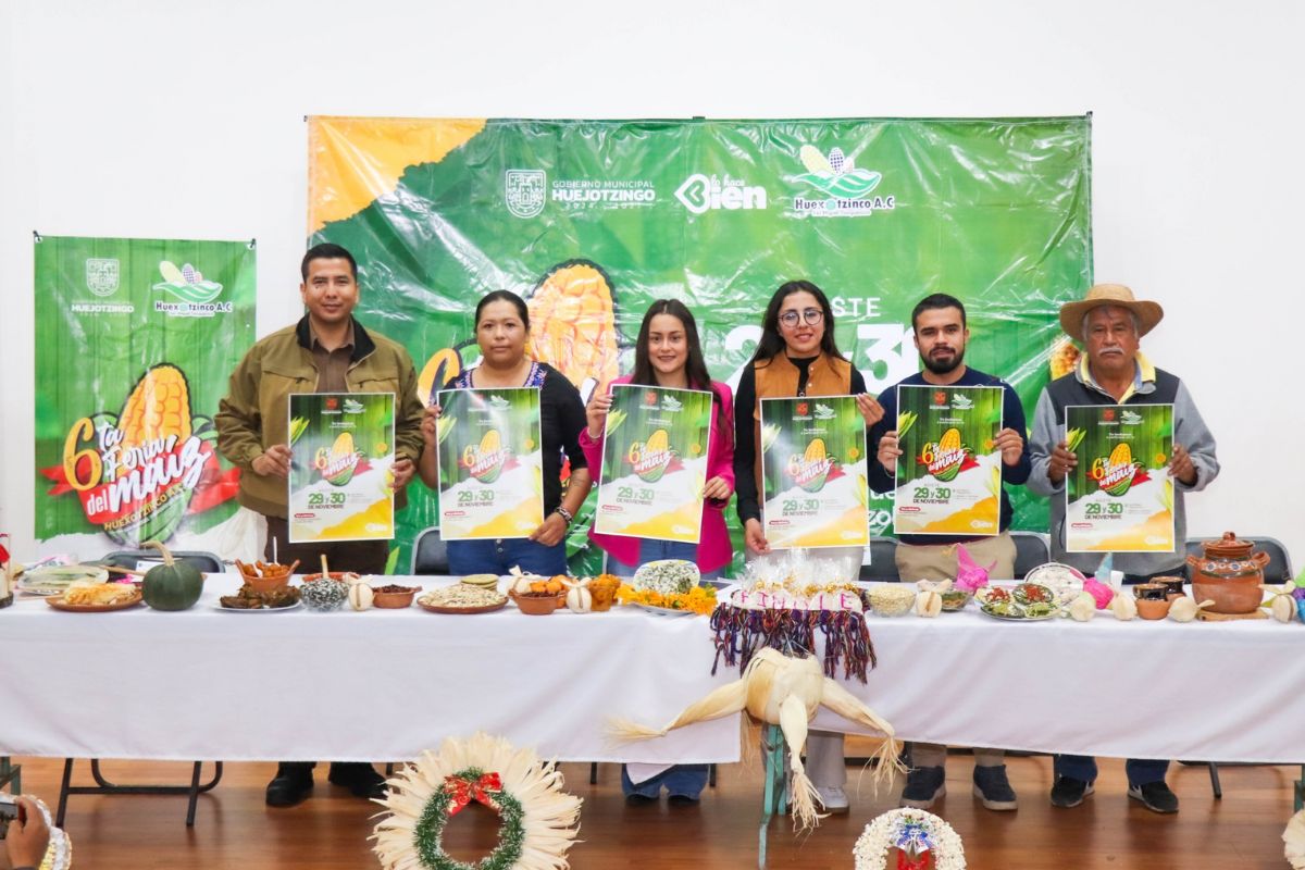 Presentan la Feria del Maíz de Huejotzingo