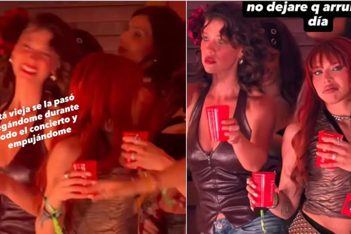 Acusan a Carolina Miranda invitada a La Casita de Bad Bunny de agredir a Yeri Mua