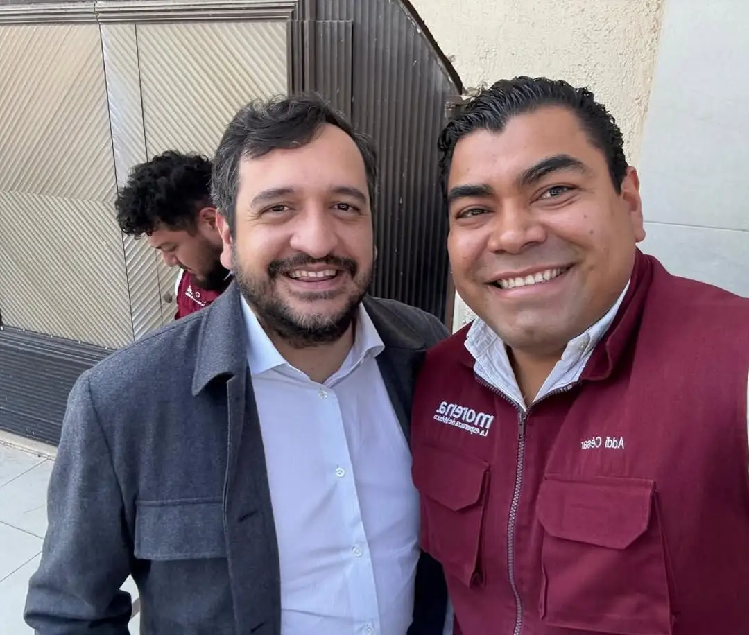 Andrés López Beltrán visita Puebla: se reune con estructuras de Morena