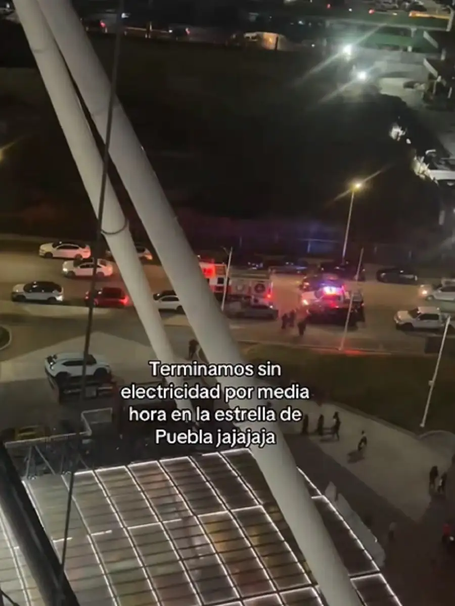 Apagón en la Estrella de Puebla