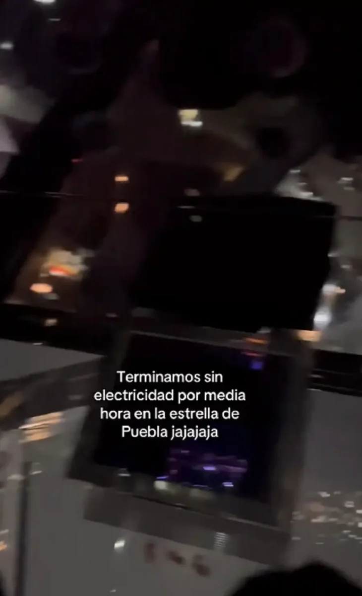Apagón en la Estrella de Puebla