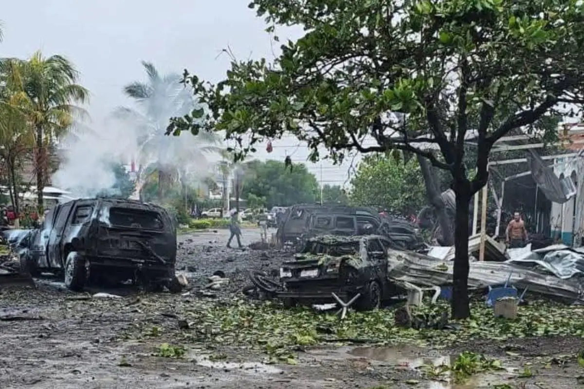 Ataque con explosivo a policía comunitaria de Coahuayana deja dos muertos