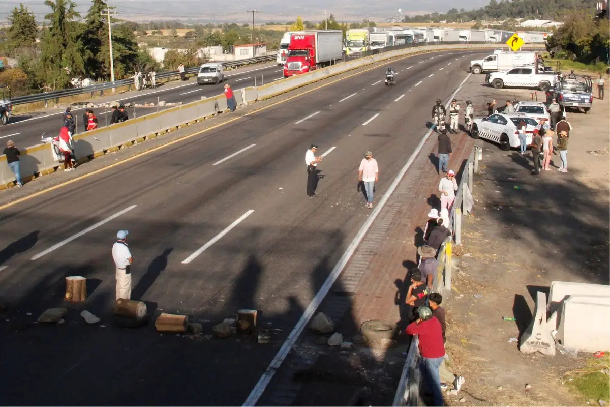 bloqueos de carreteras hoy 18 de diciembre