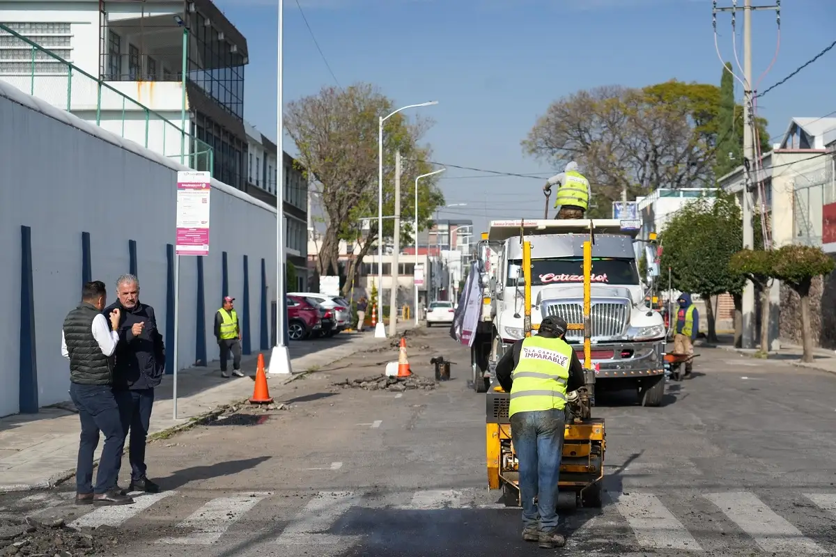 Fortalece Pepe Chedraui Campaña Bacheando Puebla con recursos obtenidos del programa Estaciónate Aquí