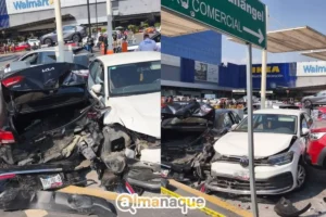 choque en Vía San Ángel