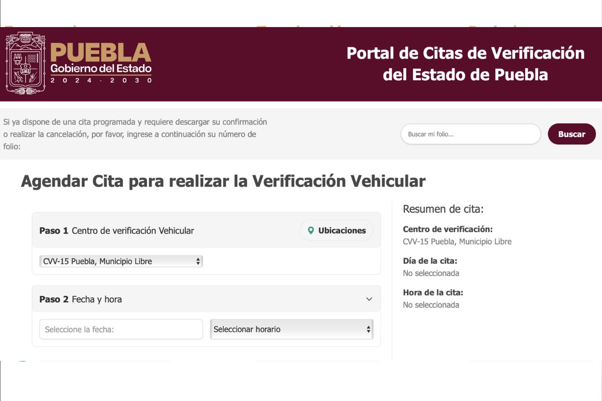 Calendario de verificación vehicular 2026 en Puebla del primer semestre: fecha y precio