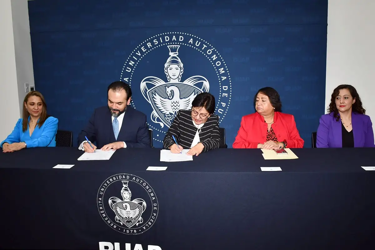 Firman convenio BUAP y la Auditoría Superior del Estado de Puebla