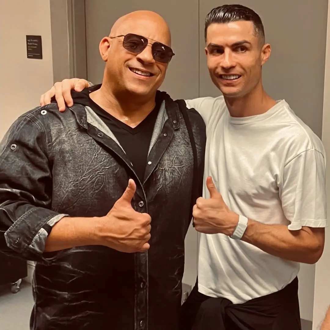¿Cristiano Ronaldo en Rápidos y Furiosos? Comparten foto en el set