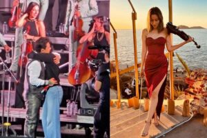 ¿Por celos de Angela Aguilar despidieron a la violinista de Christian Nodal? Esto se sabe