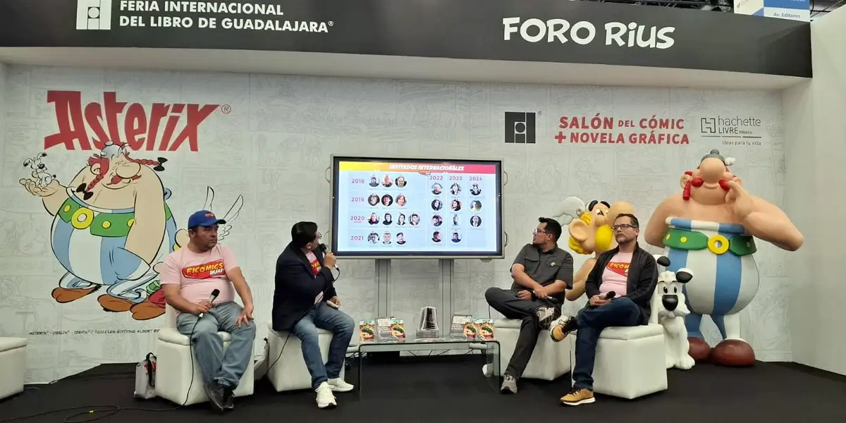 Ficómics BUAP, por primera vez en la Feria Internacional del Libro de Guadalajara