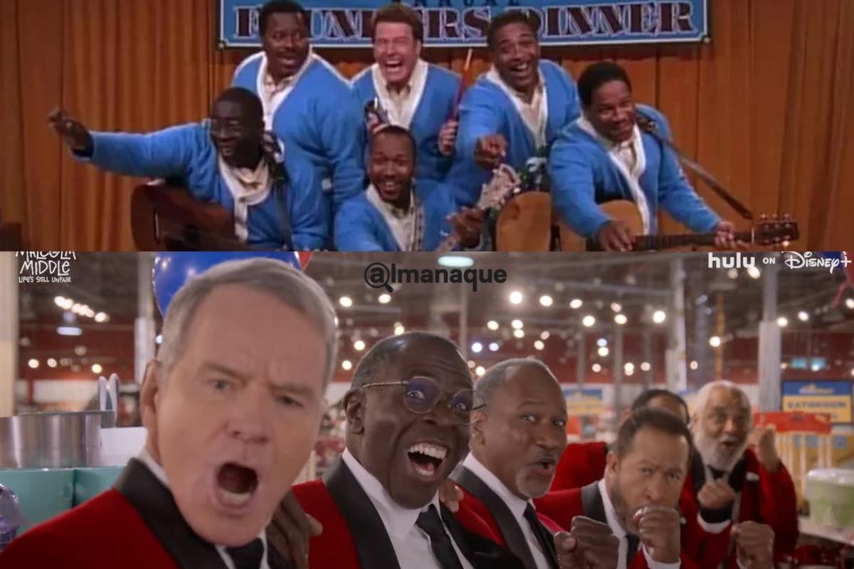 hal antes y despues malcom. el de en medio