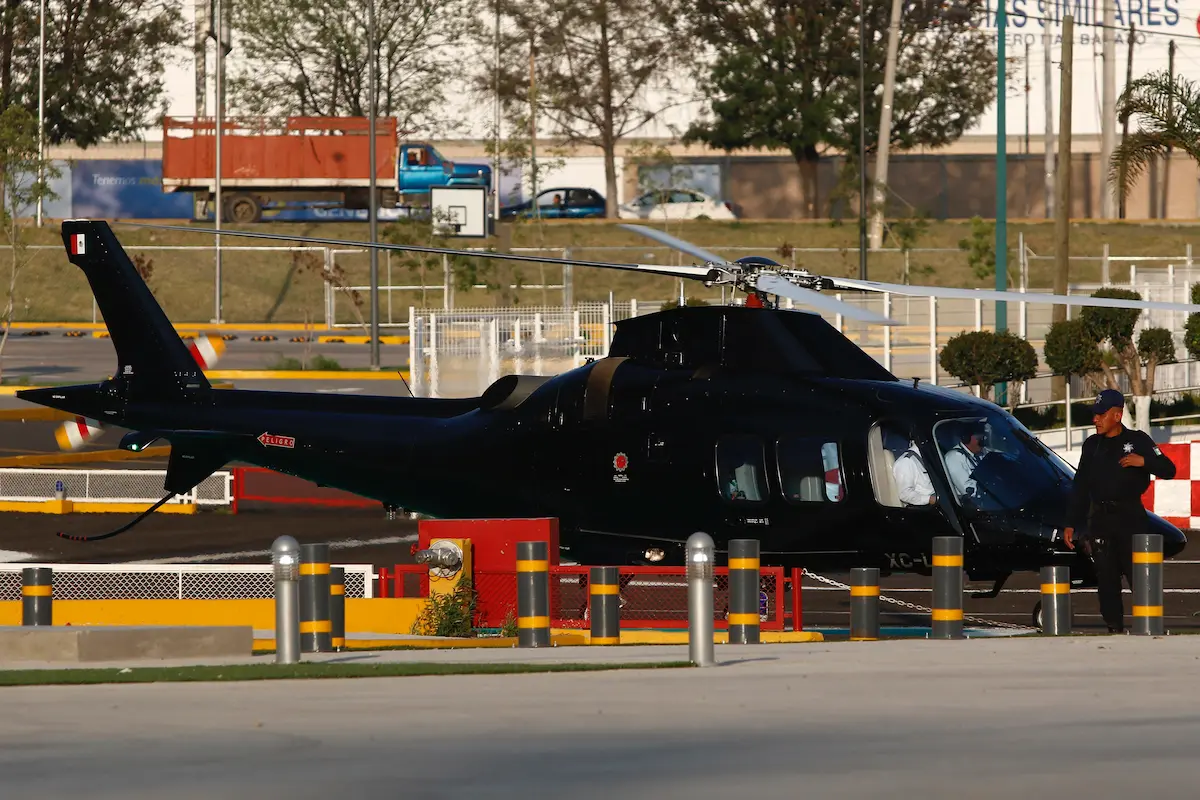 Helicóptero Agusta servirá para patrullaje nocturno: Armenta 