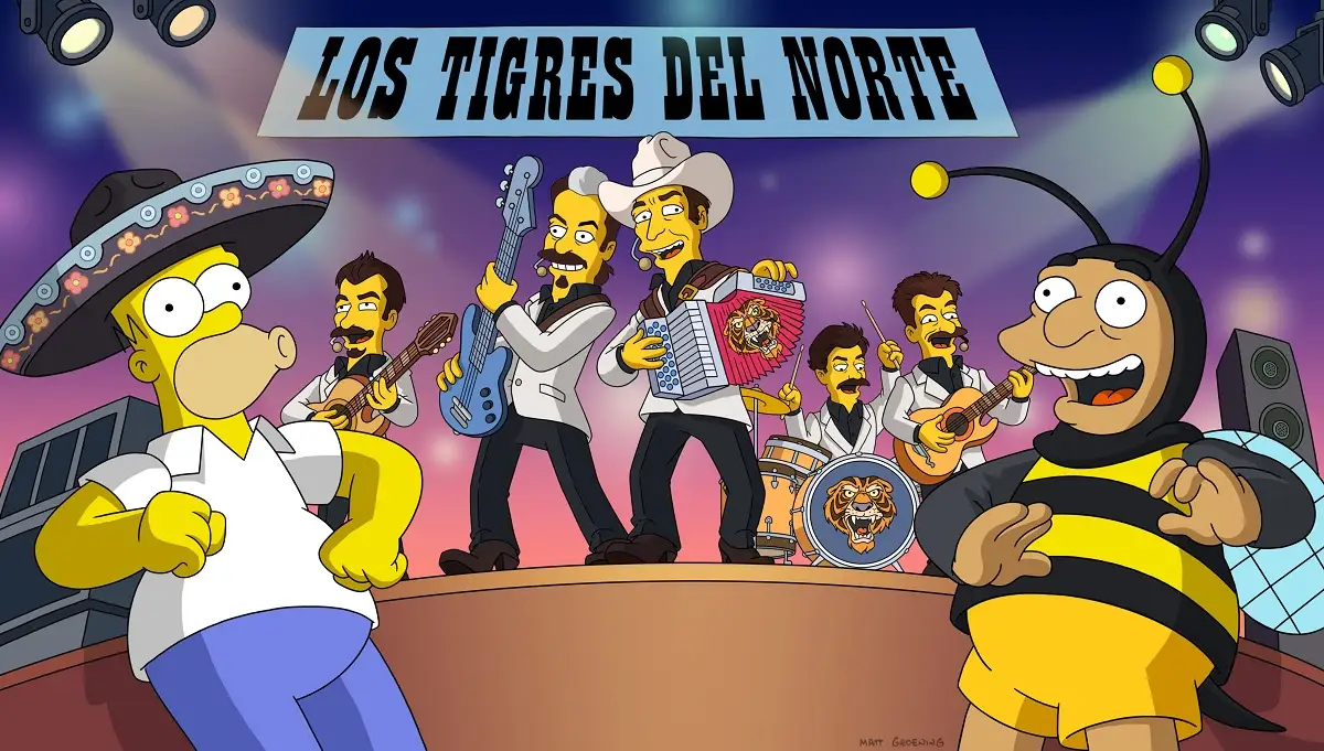 ¿Qué sabemos de Los Tigres del Norte en Los Simpson?