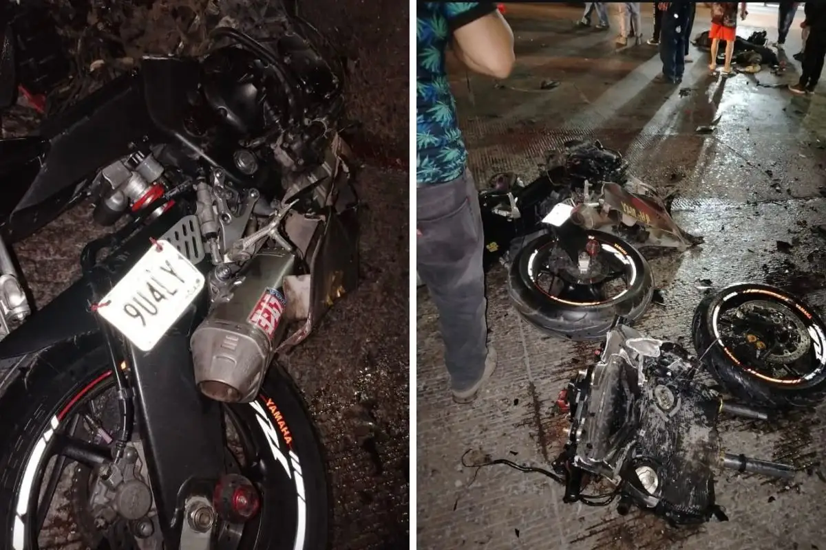 Mueren jóvenes en moto al chocar en la Puebla-Tehuacán