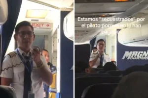 ¿Por qué piloto de Magnicharters retiene avión en el AICM?