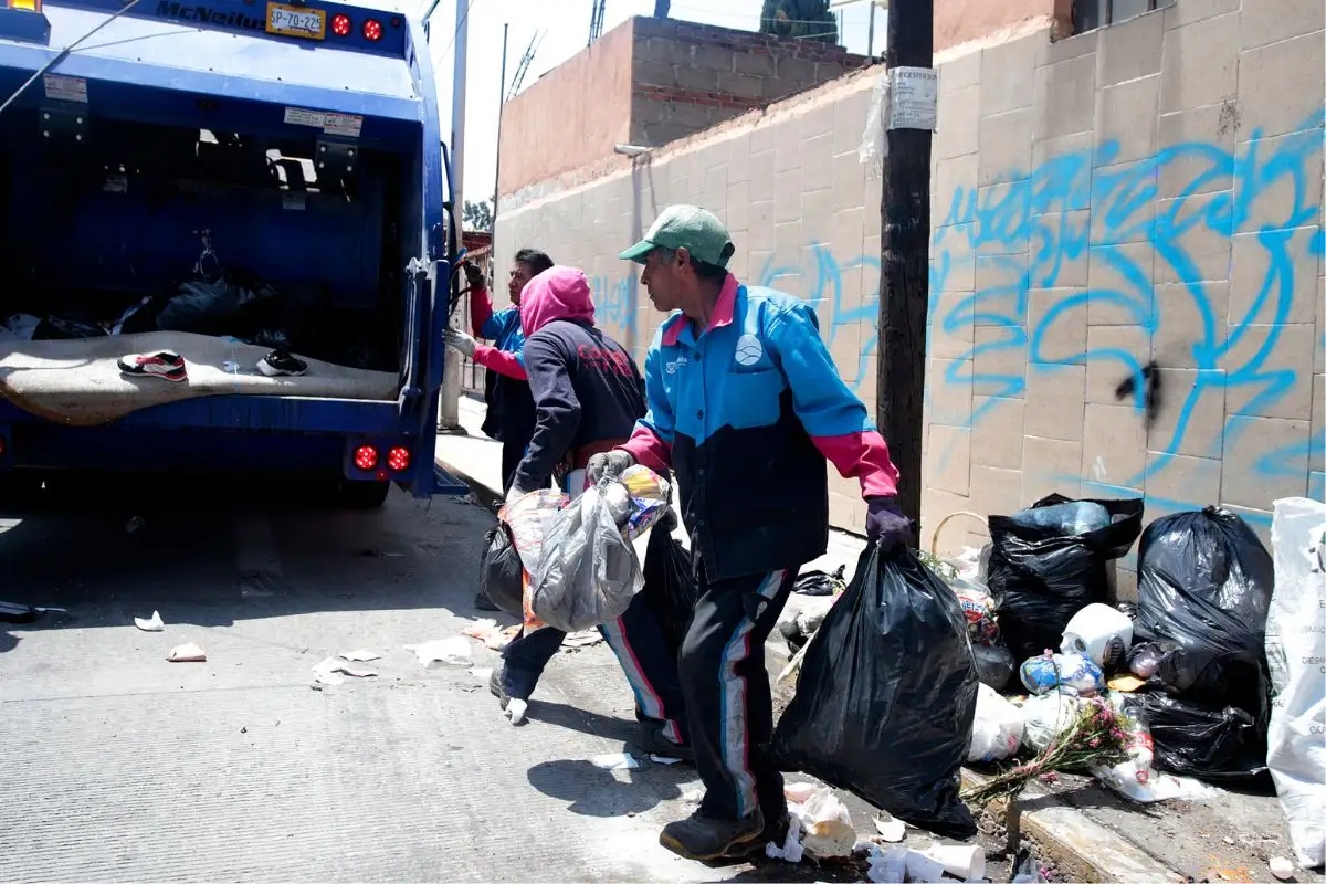 recolección de basura en Puebla este 12 de diciembre