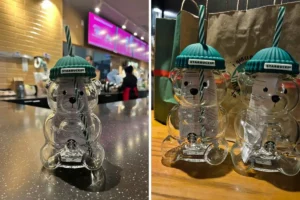 Revenden vaso de oso de Starbucks hasta en 5 mil pesos