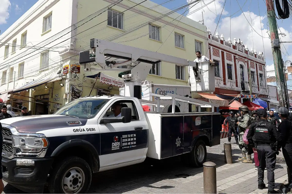 SSC retira 48 cámaras parásito en Puebla usadas delincuentes