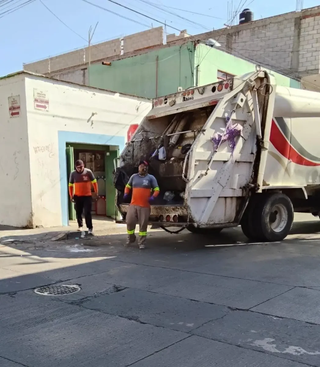 25 de diciembre y 1 de enero se suspende servicio de recolección de basura en San Pedro Cholula