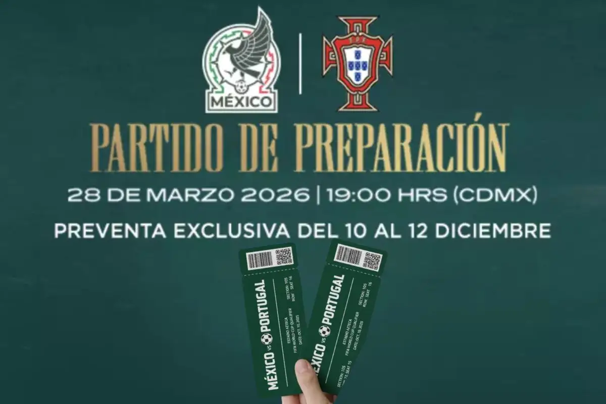 vender boletos del México vs Portugal