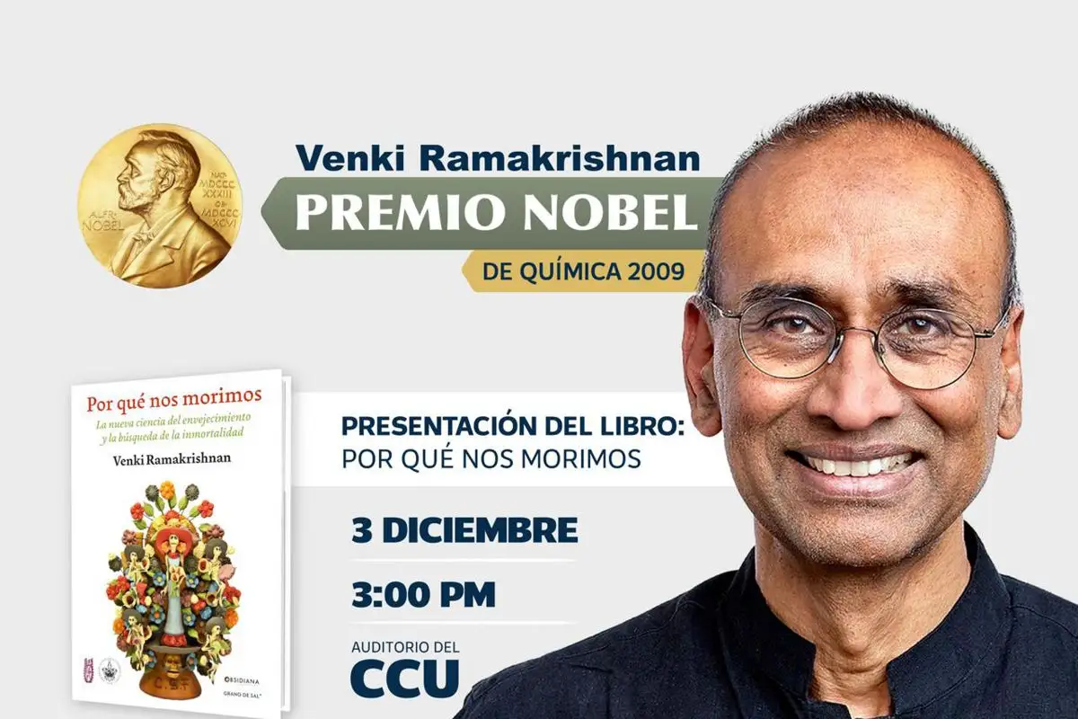 Venki Ramakrishnan, Premio Nobel de Química 2009, en la BUAP
