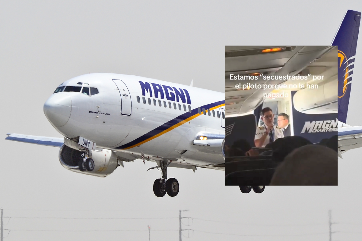 ¿Por qué un piloto de Magnicharters secuestró un vuelo que iba a Cancún?
