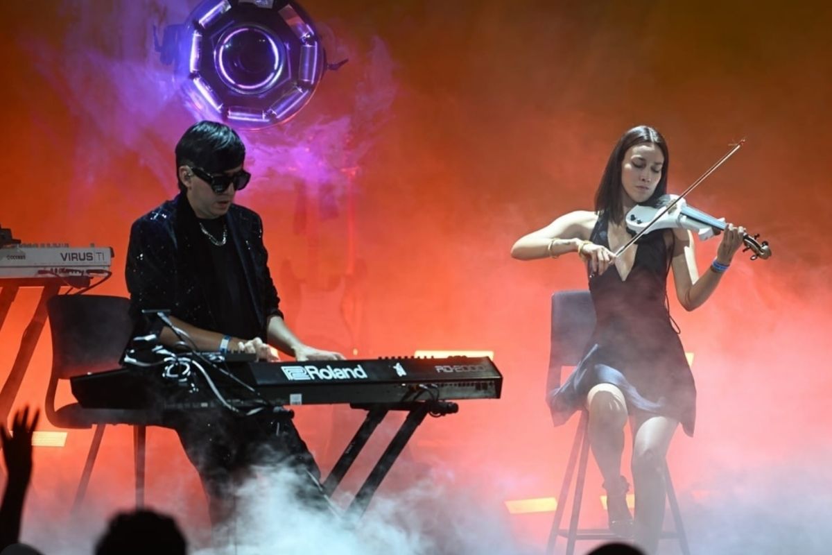 ¿Quién es Esmeralda Camacho, la violinista de Christian Nodal viral por reacción a Angela Aguilar?