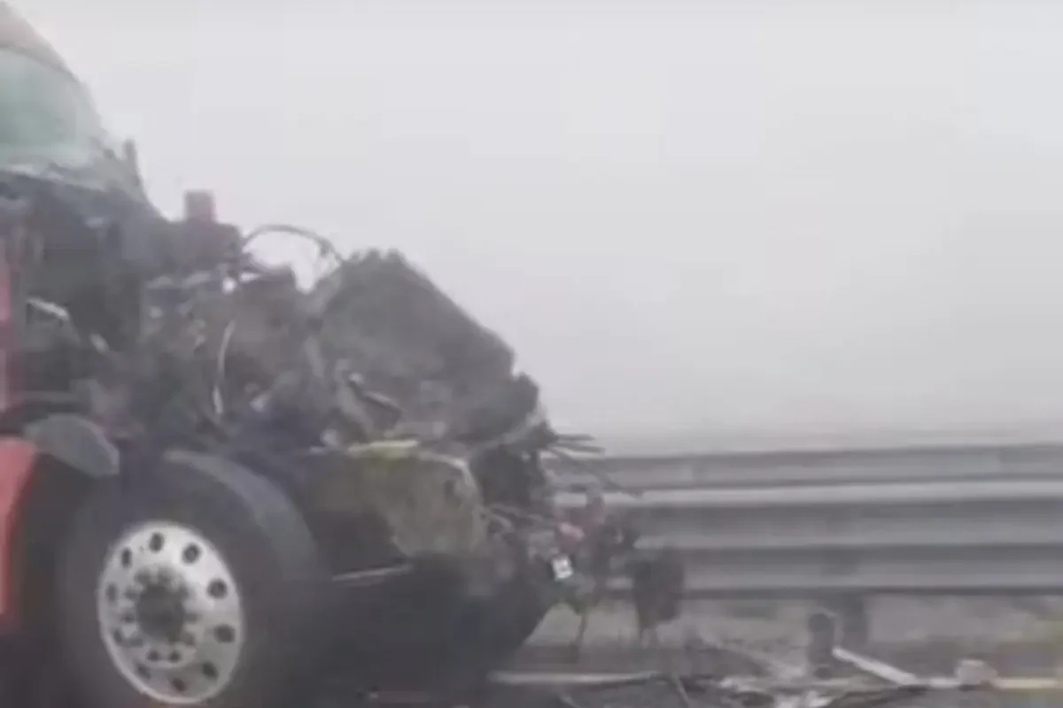 Accidente múltiple en la Puebla Orizaba