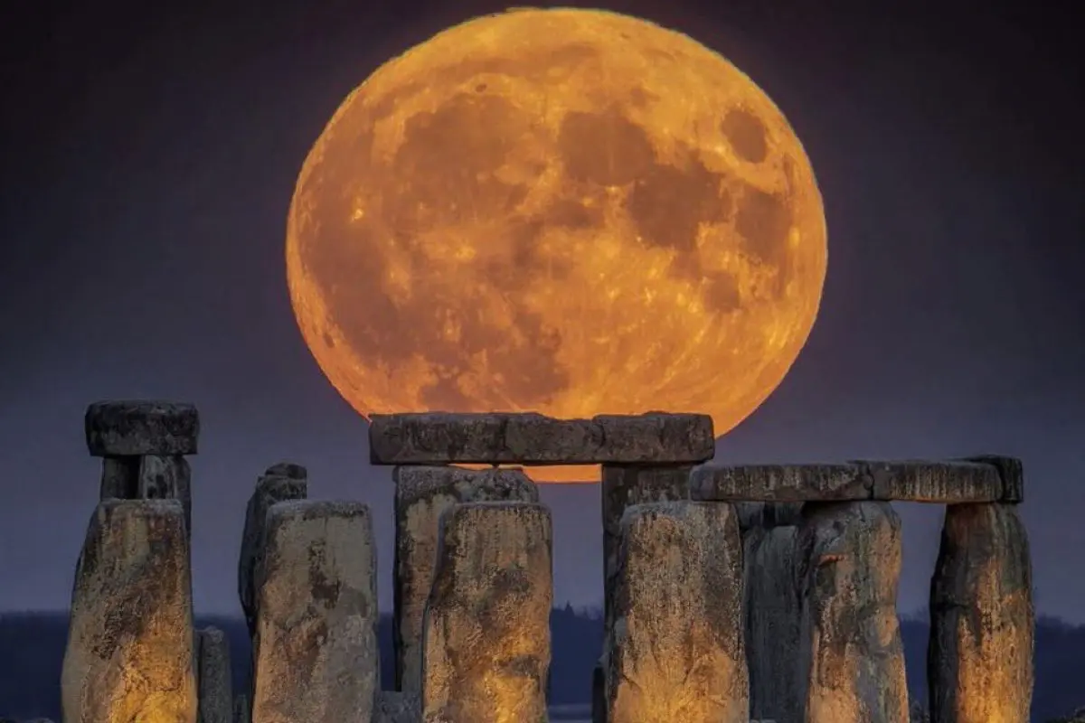 Así se vio la Luna de Lobo 2026