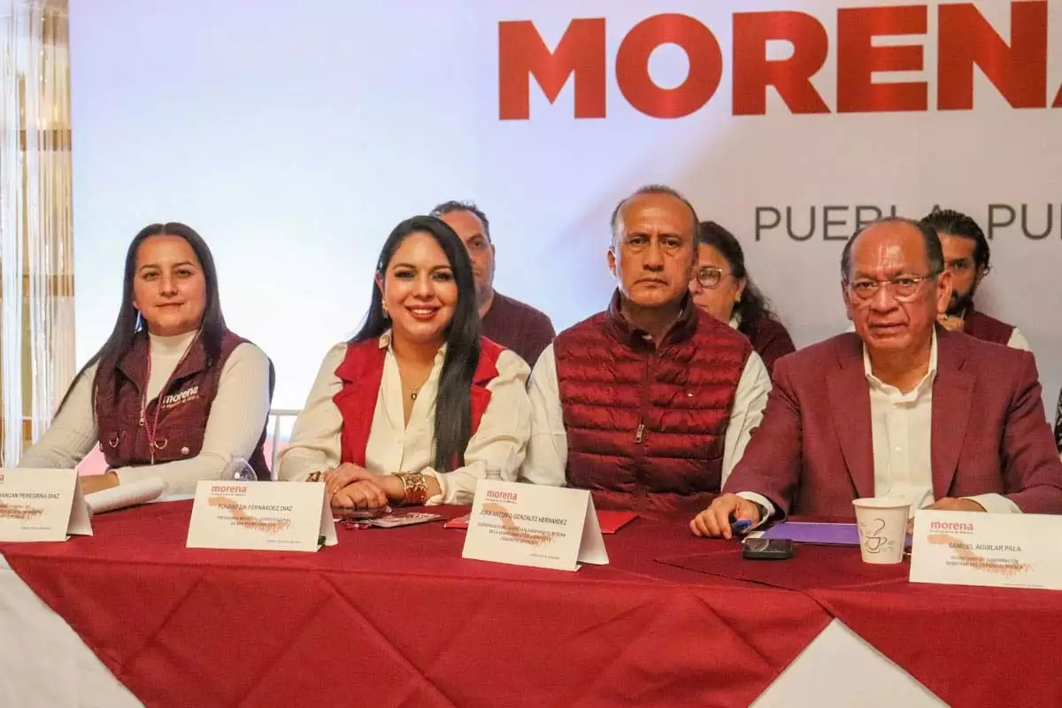Consejo Estatal de Morena se reune en San Pedro Cholula 2