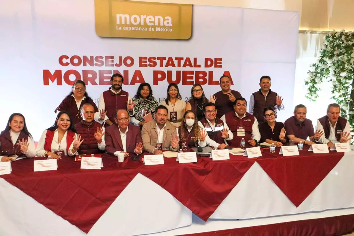 Consejo Estatal de Morena se reune en San Pedro Cholula 3