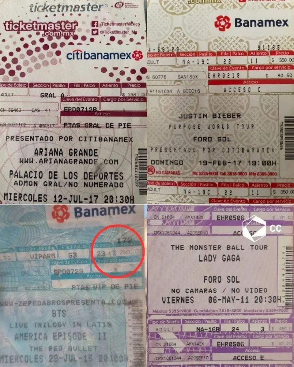 Cuánto costaba ir a un concierto hace 10 años