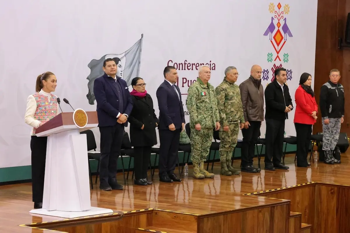 Destaca presidenta Sheinbaum reducción de delitos en Puebla 1 Destaca presidenta Sheinbaum reducción de delitos en Puebla