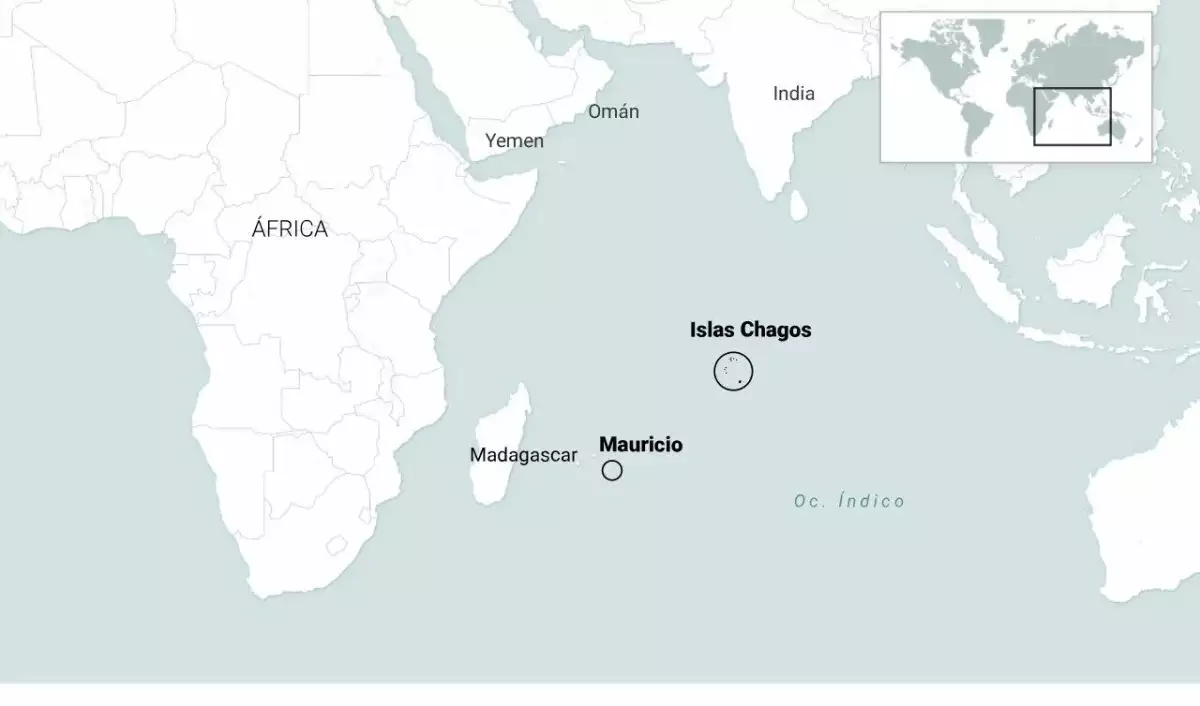Dónde están las Islas Chagos