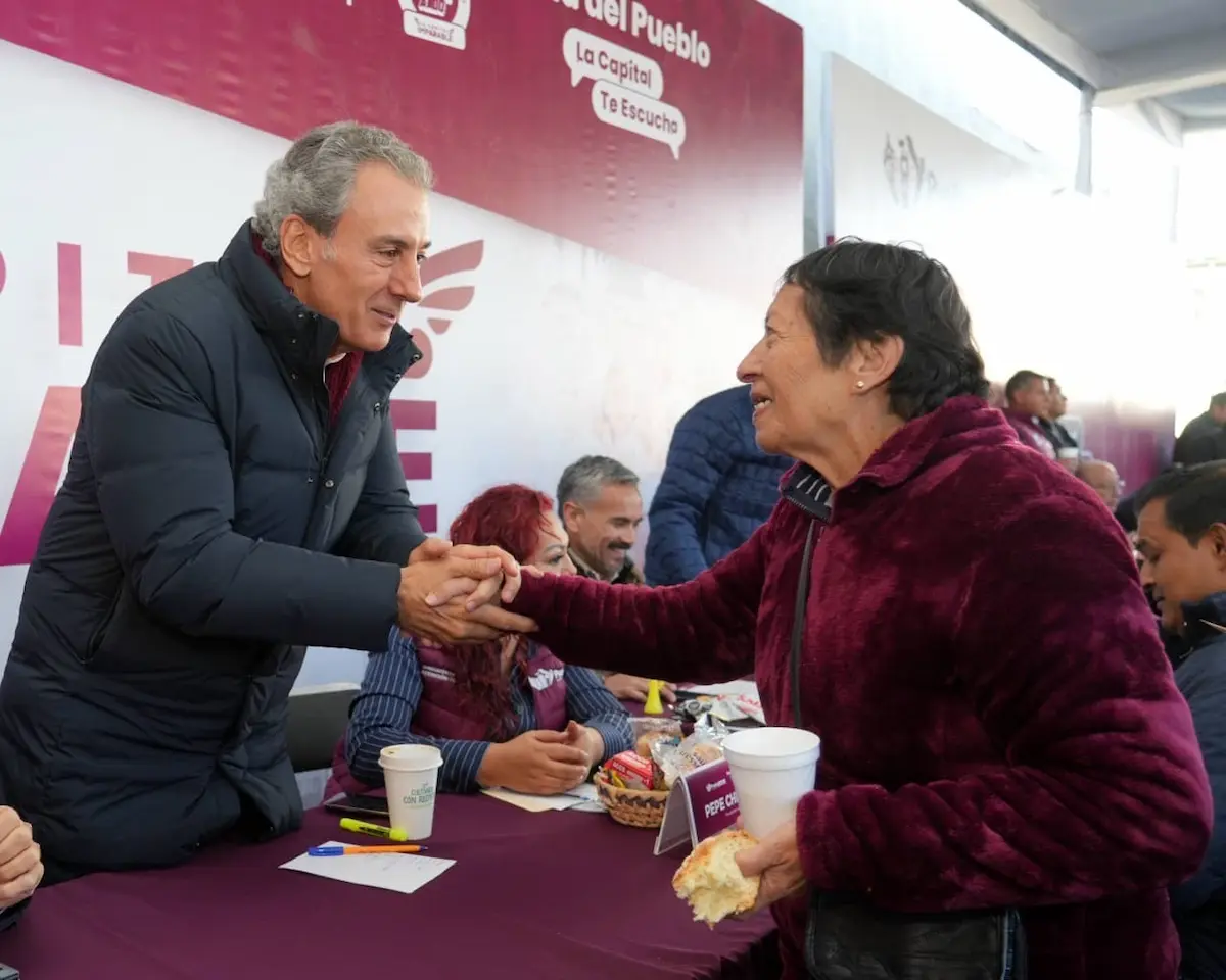 Encabeza Pepe Chedraui jornada de El Día del Pueblo, La Capital te Escucha en colonia Álamos Vista Hermosa