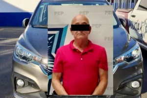 Este es el sujeto que baleó a un motociclista en la Puebla Atlixco