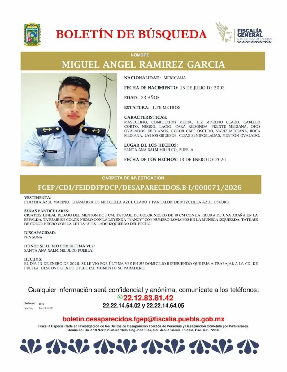 Identifican a Miguel Ángel, el hombre hallado sin vida en el Camino al Batán