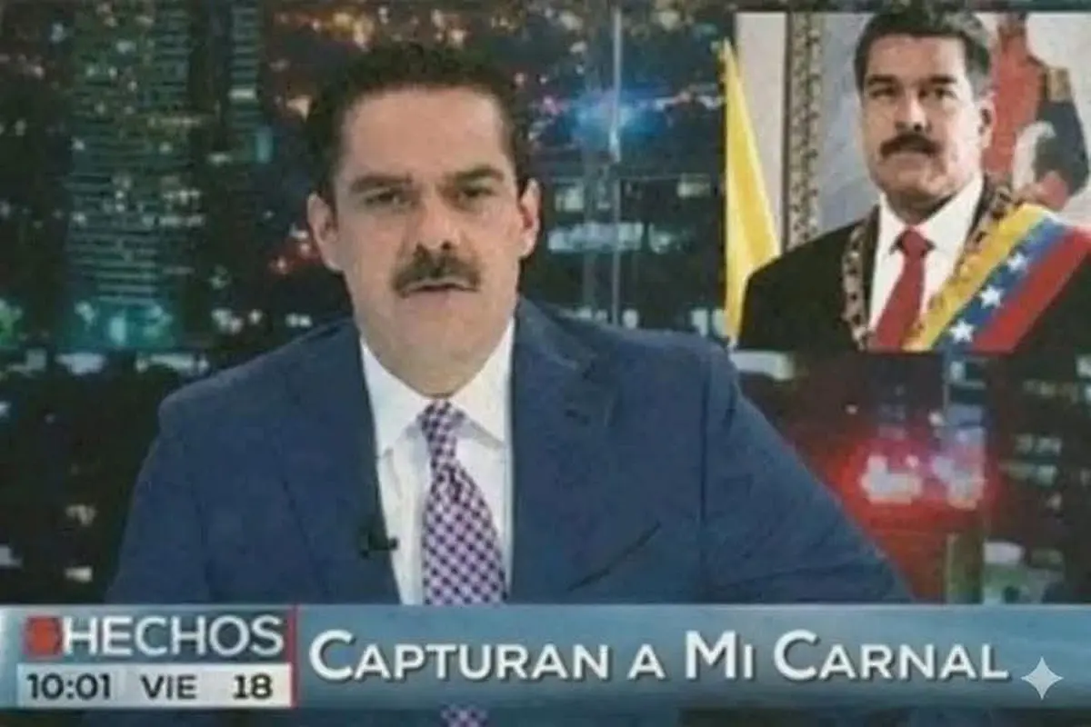 Javier Alatorre se viraliza tras la captura de Nicolás Maduro