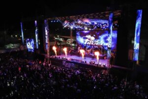 Lleno total el concierto de Fidel Rueda en “Las Mascaritas”; Huejotzingo impulsa cultura y turismo rumbo al Carnaval