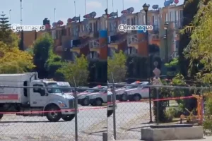 Localizan restos humanos en un contenedor de basura en Coronango